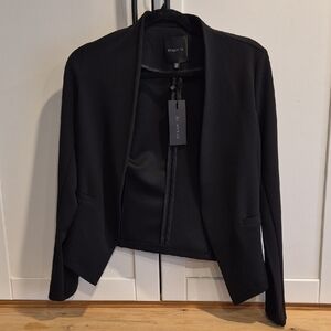 💙BNWT Dynamite Black Open Front Cropped Blazer
